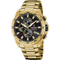 Orologio Festina Uomo in Acciaio placcato oro giallo F20541/4 - F20541/4